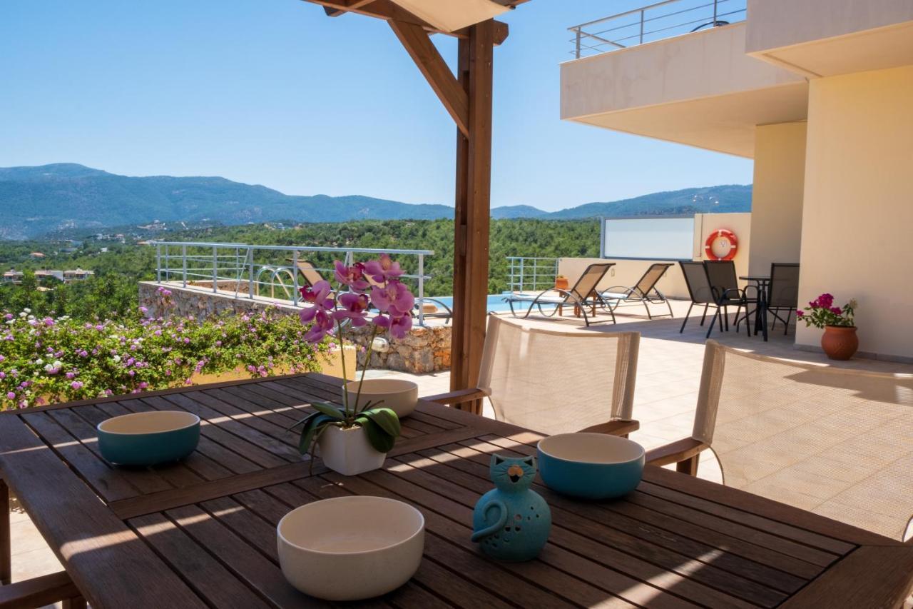 Villa Poppy Vathy  Bagian luar foto