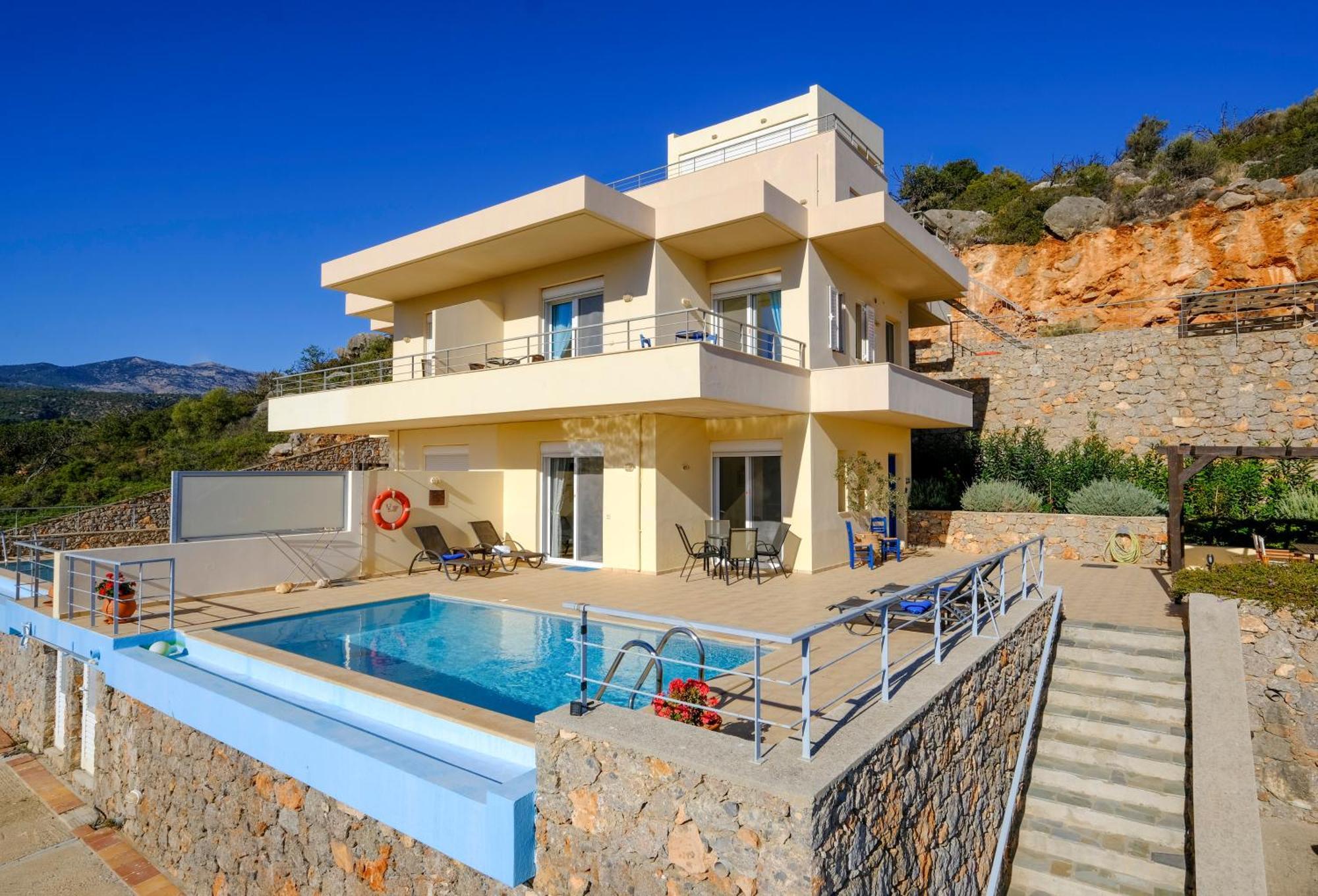 Villa Poppy Vathy  Bagian luar foto